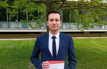 Kréz Gellért Pro Scientia Aranyérmet kapott