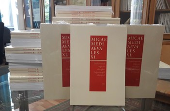 Megjelent Micae Mediaevales XI. kötete