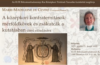 Marie-Madeleine de Cevins előadása