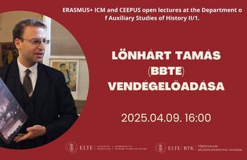 Lönhárt Tamás (BBTE) vendégelőadása