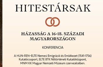 Hitestársak Házasság a 16–18. századi Magyarországon