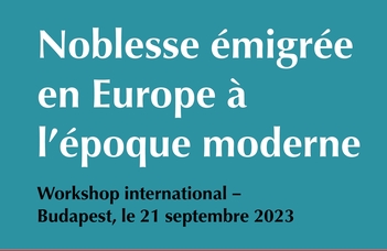 Workshop international - Budapest, le 21 septembre 2023